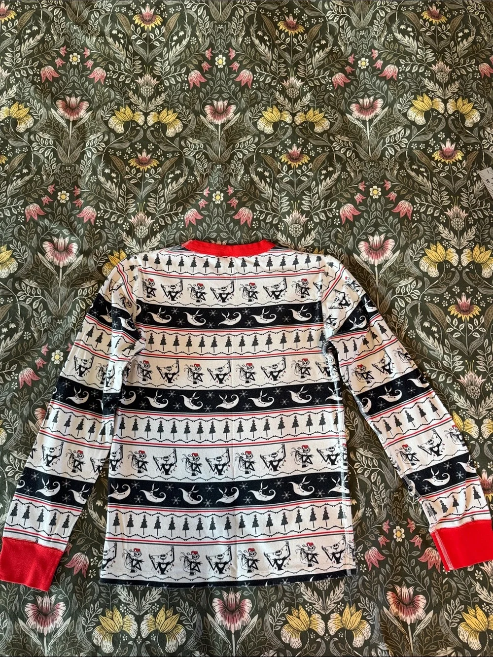 Hanna Andersson Adult Nightmare Before Christmas Pjs- XS top/S pants, mommy & me
